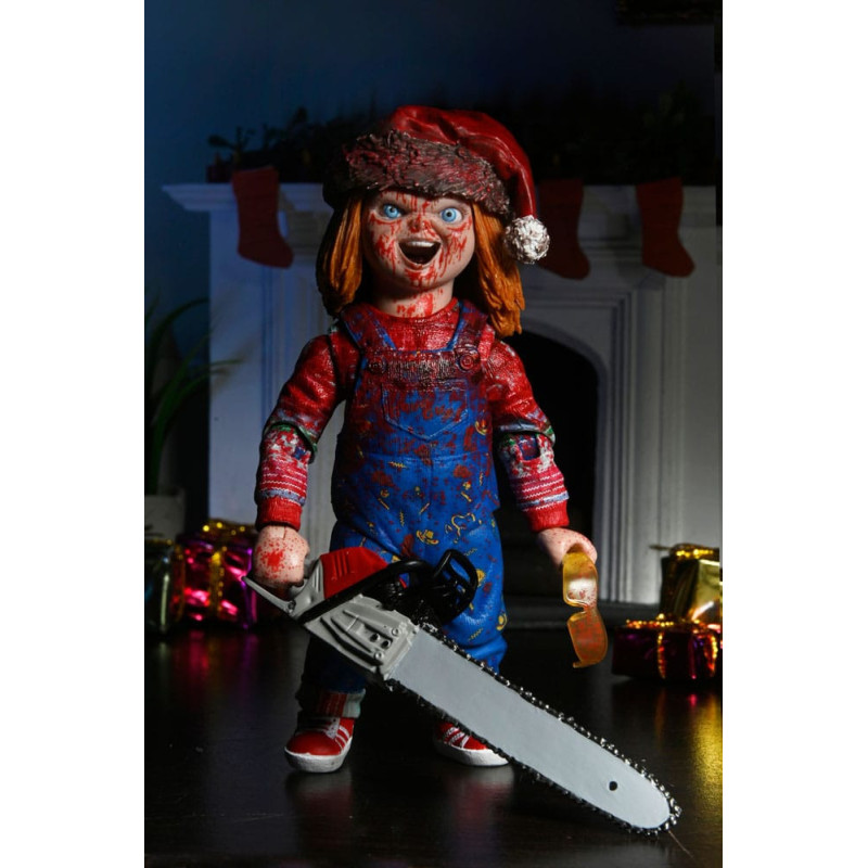 DECEMBRE 2024 : Chucky: TV Series - Figurine Ultimate Chucky (Holiday Edition) 10 cm