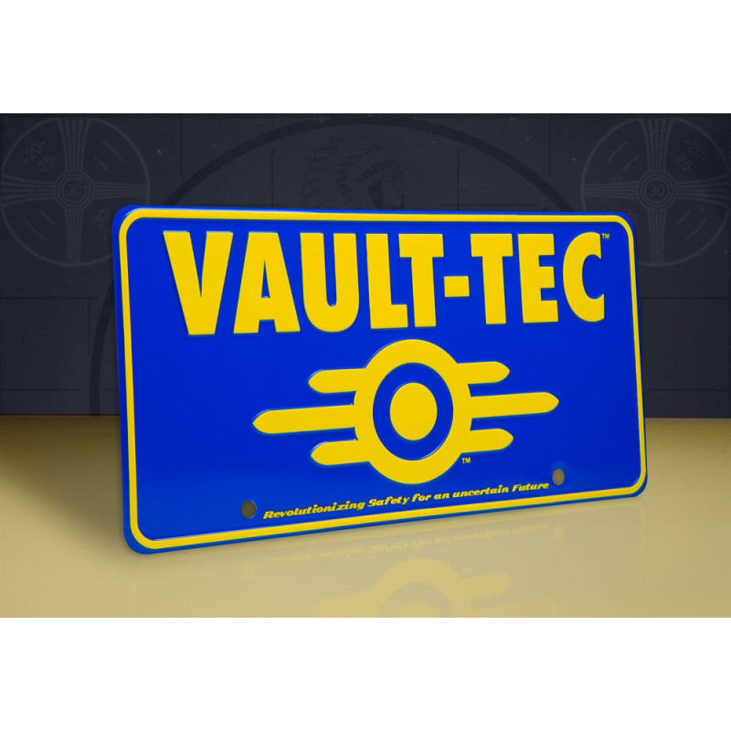 Fallout - Panneau métallique Vault-Tec