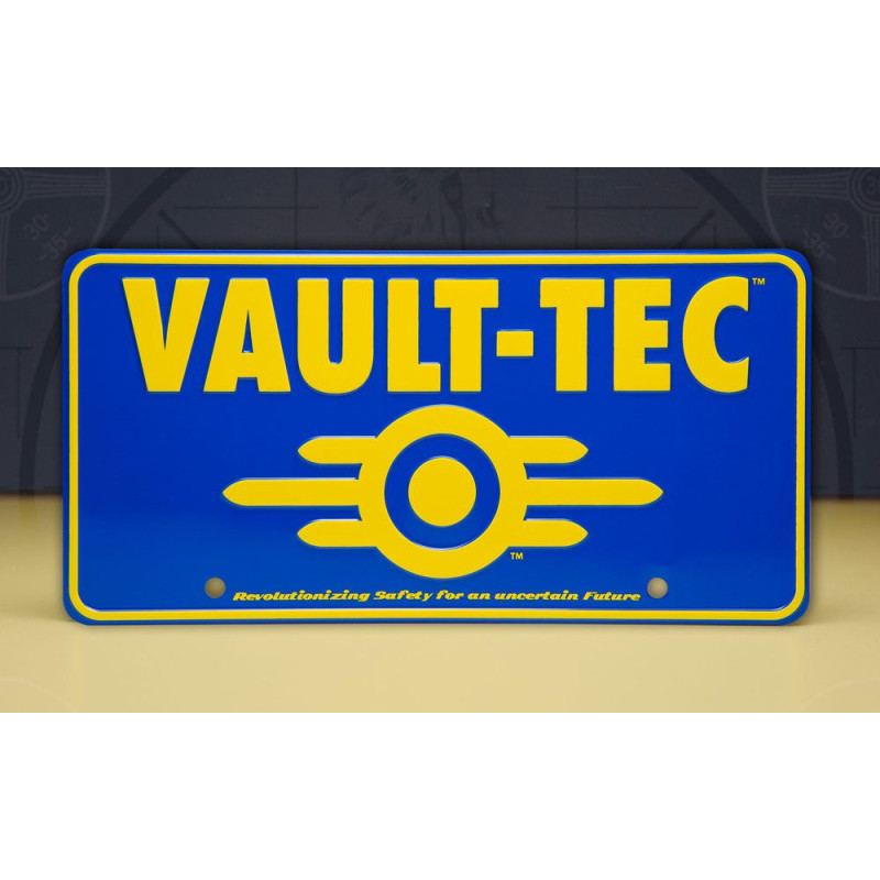 Fallout - Panneau métallique Vault-Tec