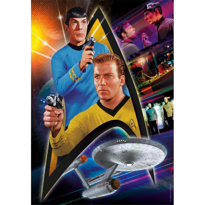 Star Trek - Puzzle 500 pièces Kirk & Spock