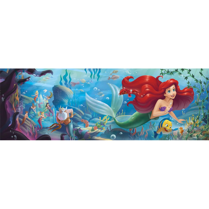 Disney - Puzzle 1000 pièces La Petite Sirène Panorama