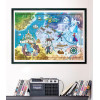 Disney : La Reine des Neiges - Puzzle 1000 pièces Story Maps Frozen