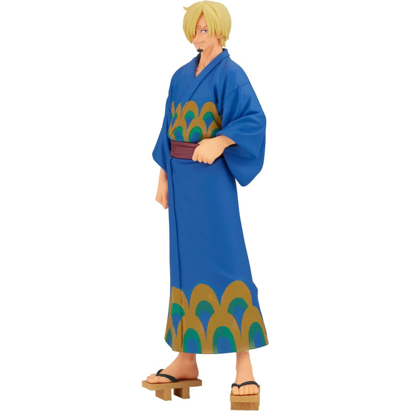 One Piece - Figurine DXF The Grandline Men Wanokuni Yukata Sanji 17 cm