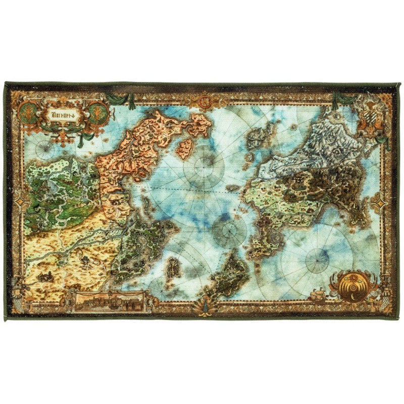 Octopath Traveler - Serviette 40 x 23 Solistia Map