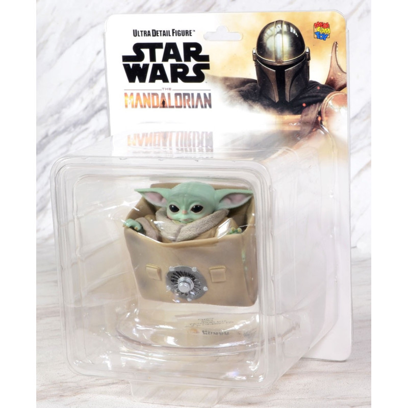 Star Wars : The Mandalorian - Figurine Medicom UDF Grogu with Bag