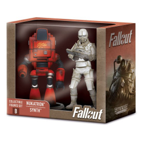 AVRIL 2025 : Fallout - Pack de 2 figurines 7 cm : Nukatron & Synth