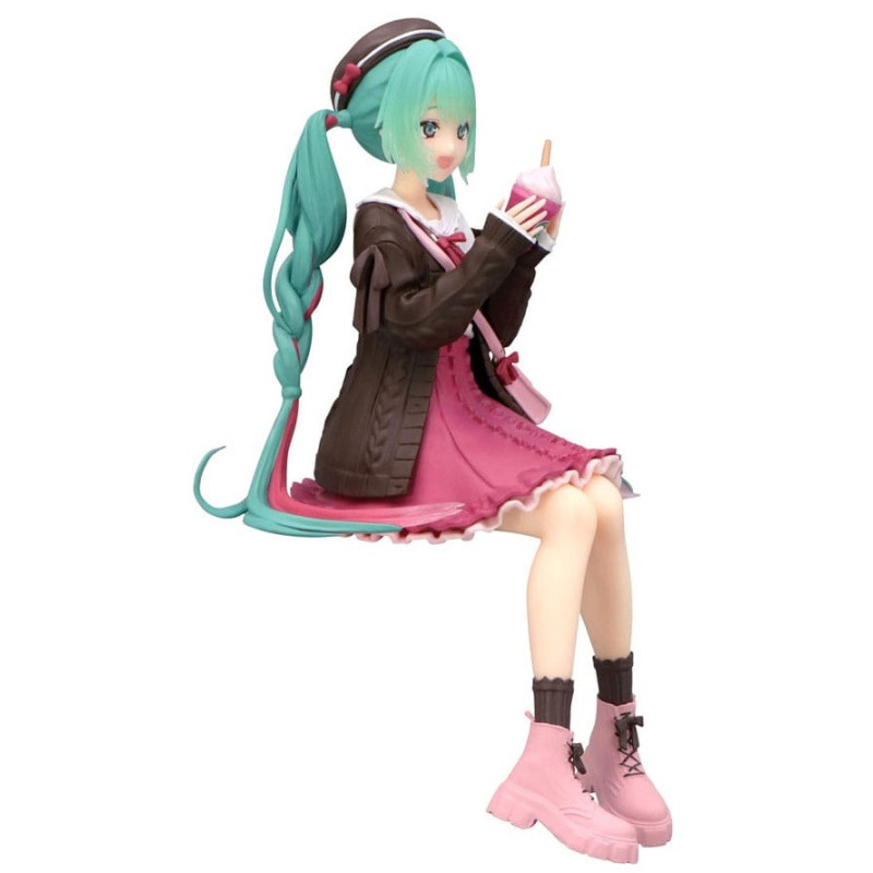 DECEMBRE 2024 : Hatsune Miku - Figurine Noodle Stopper Autumn Date Pink Color Ver. 14 cm