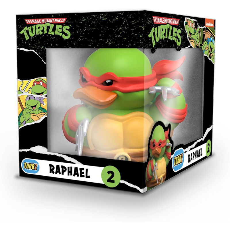 Tortues Ninja - TMNT - Canard de bain Tubbz Raphael Boxed Edition 10 cm