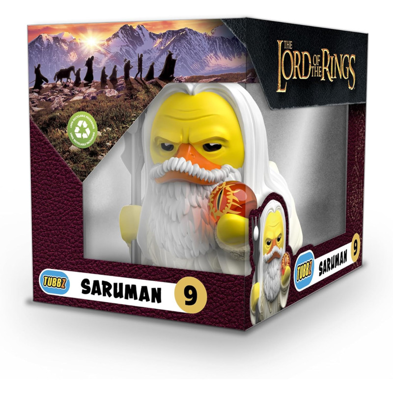 Lord of the Rings - Canard de bain Tubbz Saruman Boxed Edition 10 cm