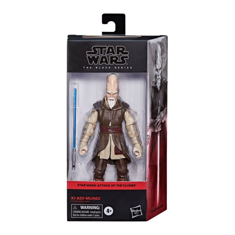 Star Wars - Black Series - Figurine Ki-Adi-Mundi 15 cm (Episode II)