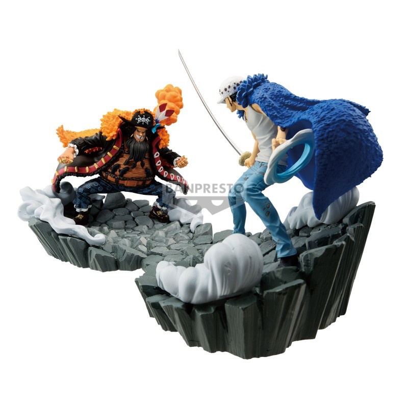 One Piece - Figurines Senkozekkei : Marshall D. Teach vs Trafalgar Law