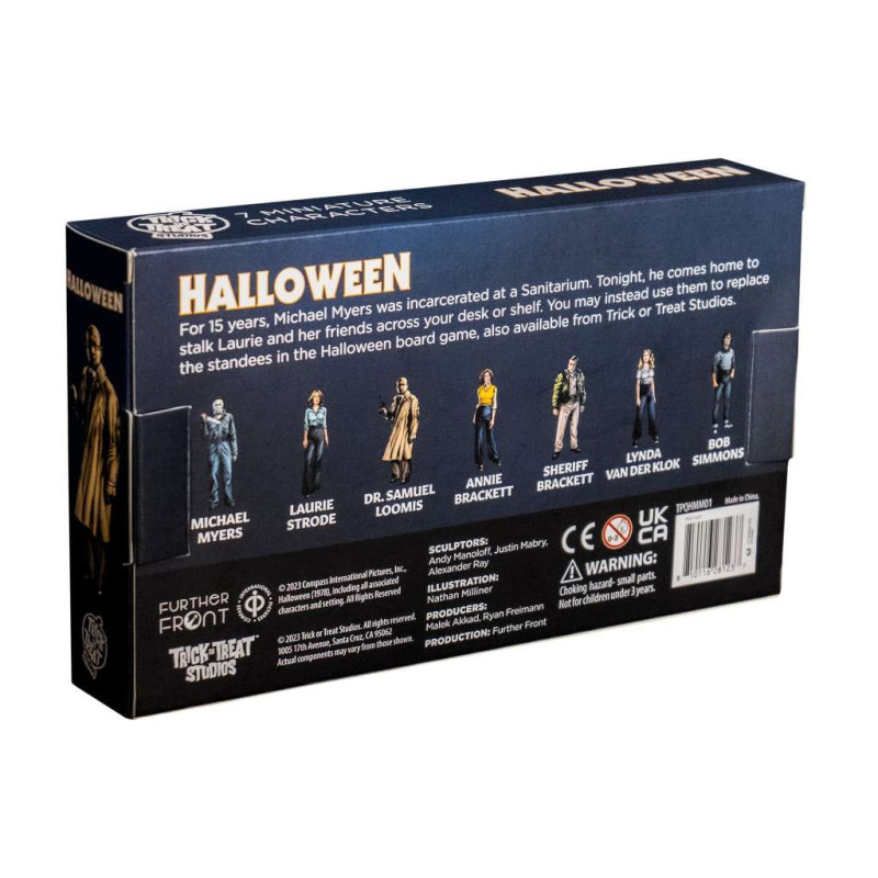 HIVER 2024 : Halloween - Set de 7 figurines miniatures à peindre