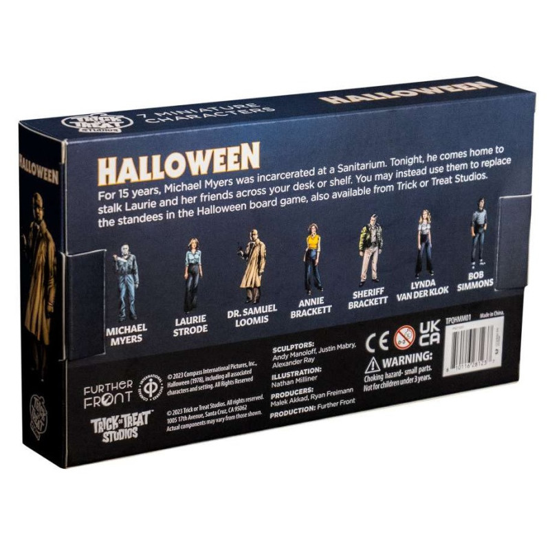 HIVER 2024 : Halloween - Set de 7 figurines miniatures à peindre