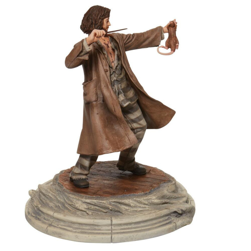 Harry Potter - Statue Prisonnier d'Azkaban : Sirius Black et Croûtard