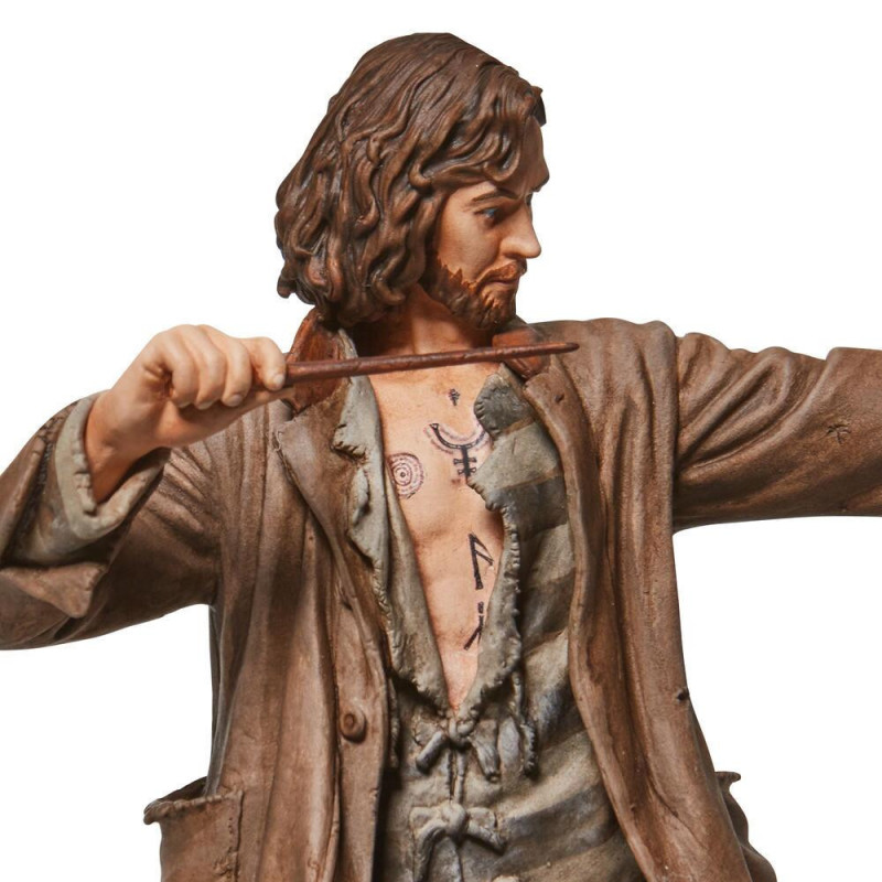 Harry Potter - Statue Prisonnier d'Azkaban : Sirius Black et Croûtard