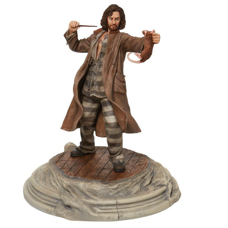 Harry Potter - Statue Prisonnier d'Azkaban : Sirius Black et Croûtard