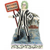 Beetlejuice - Statue Pierre tombale & panneau lumineux 25 cm