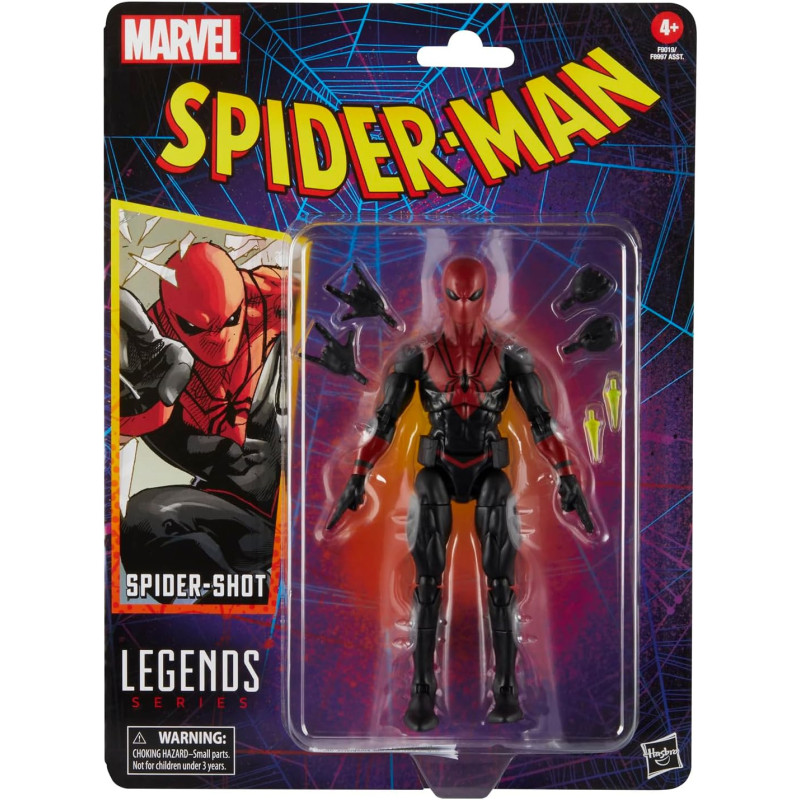 Marvel Legends - Spider-Man Comics : Spider-Shot 15 cm