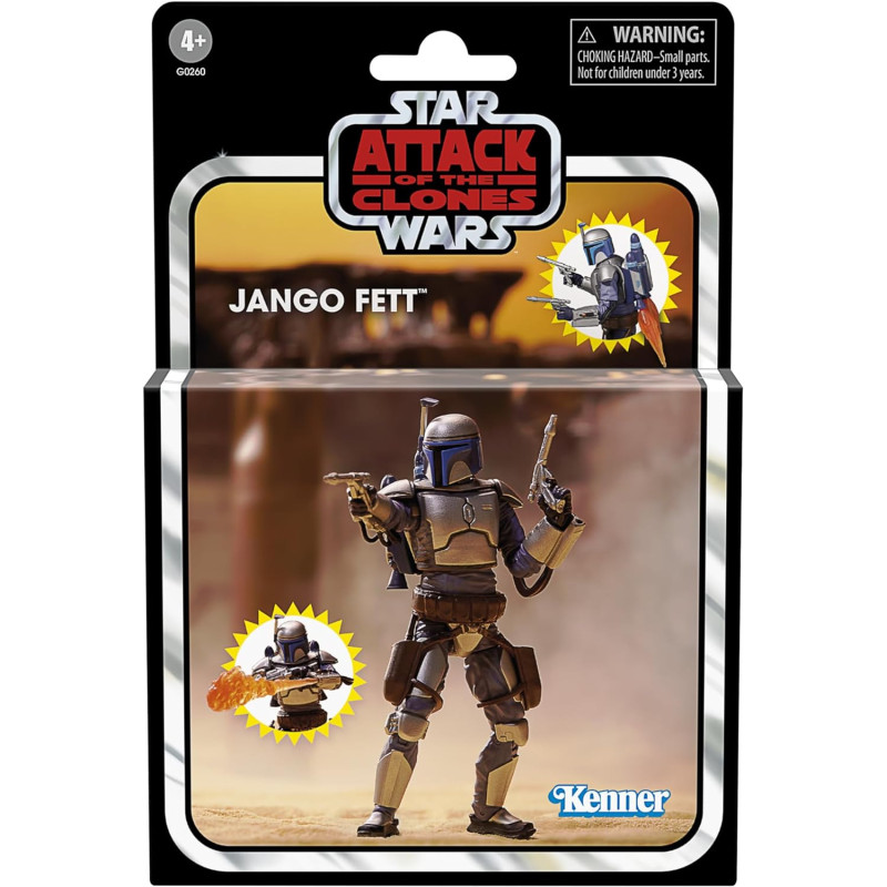 Star Wars - The Vintage Collection - Figurine Jango Fett 10 cm (AOTC Episode II)