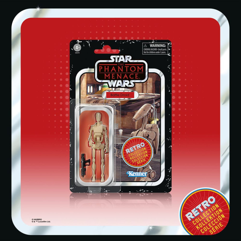 Star Wars - Retro Collection - Figurines The Phantom Menace Multipack 10 cm