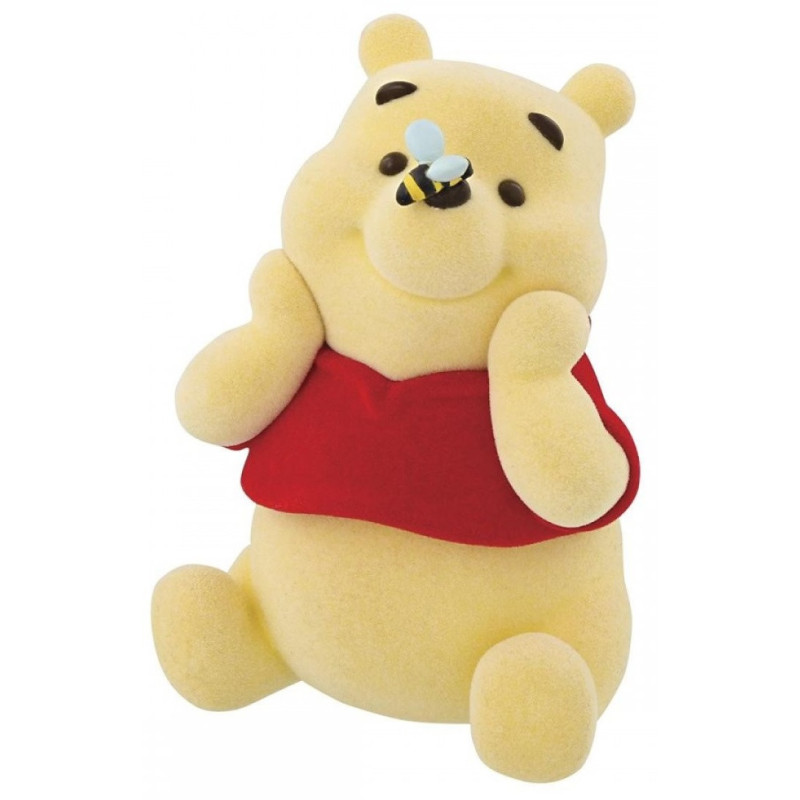 Disney : Winnie l'Ourson - Figurine Showcase : mini Flocked Winnie