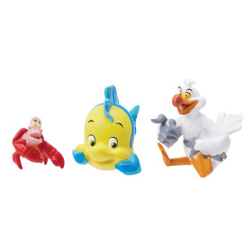 Disney : La Petite Sirène - Figurine Showcase : Sébastien, Polochon et Eurêka