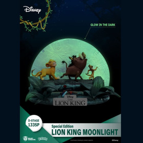 Disney - Figurine Diorama D-Stage Le Roi lion Moonlight Special Edition 12 cm