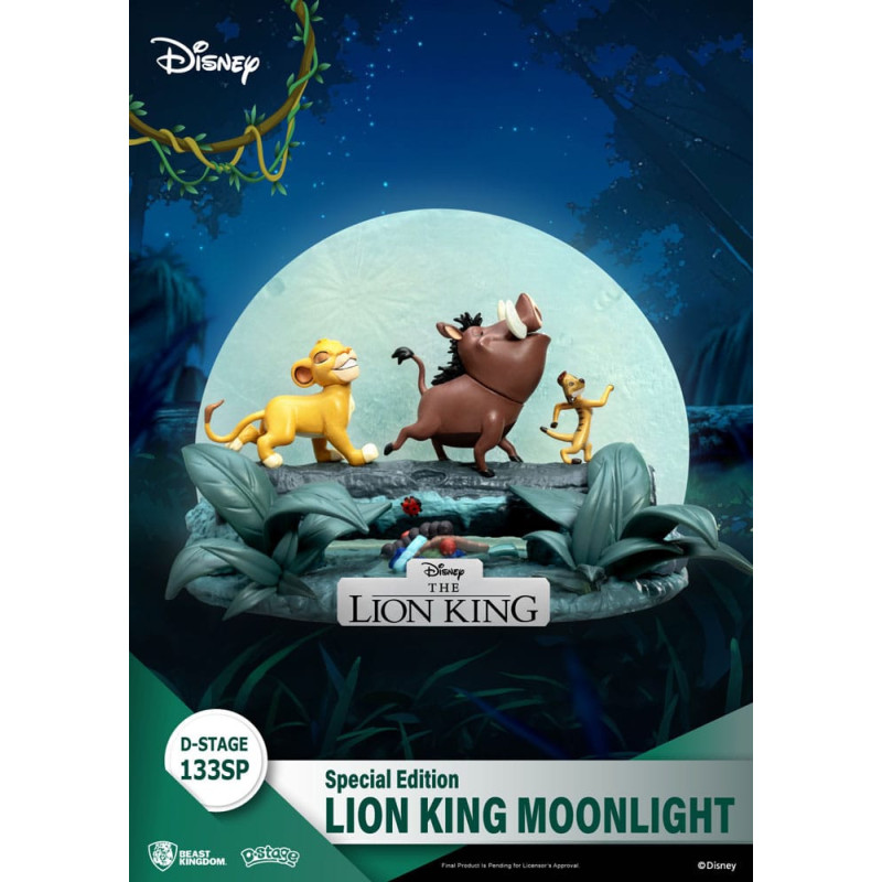 FÉVRIER 2025 : Disney - Figurine Diorama D-Stage Le Roi lion Moonlight Special Edition 12 cm