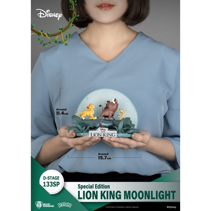 FÉVRIER 2025 : Disney - Figurine Diorama D-Stage Le Roi lion Moonlight Special Edition 12 cm