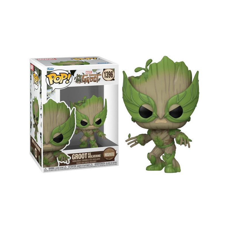 Marvel - Pop! We Are Groot - Groot as Wolverine n°1396