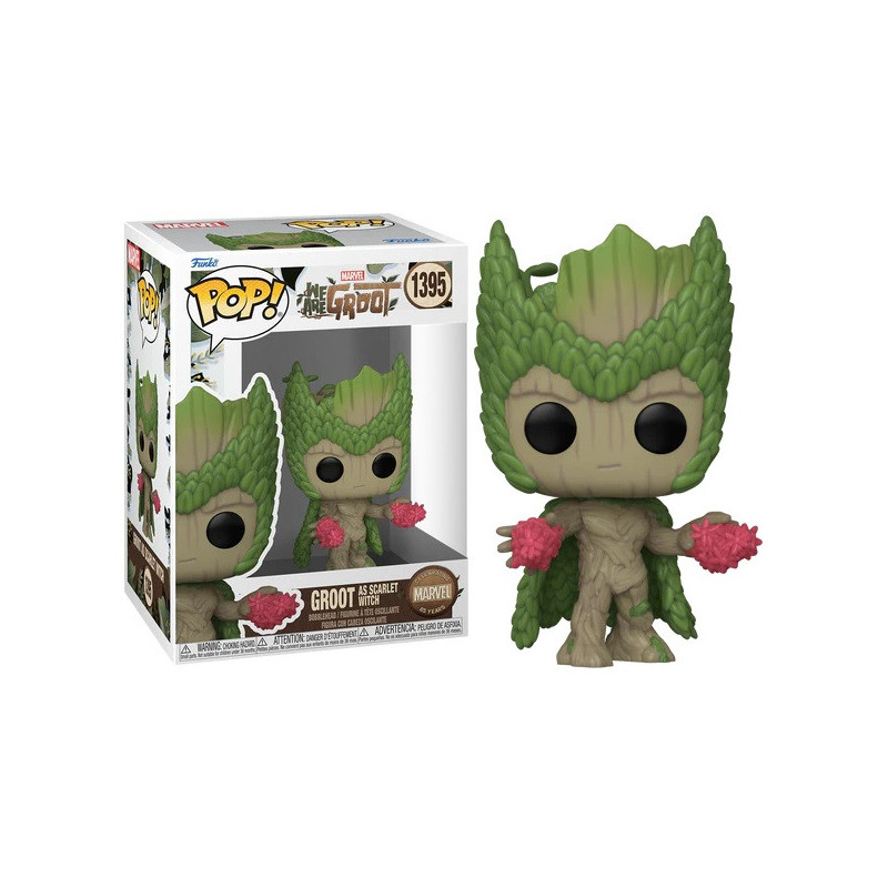 Marvel - Pop! We Are Groot - Groot as Scarlet Witch n°1395