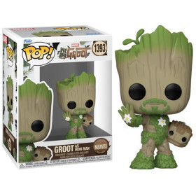 Marvel - Pop! We Are Groot - Groot as Iron Man n°1393