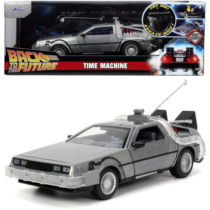 Retour vers le Futur - 1/24 Back to the Future Delorean