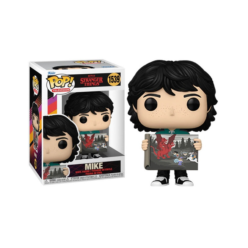 Stranger Things - Pop! - Mike Painting n°1539 BOITE ABIMEE