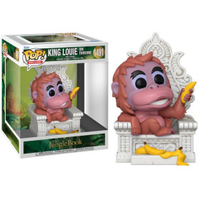 Disney : Le Livre de la Jungle - Pop! Deluxe - King Louie on throne n°1491