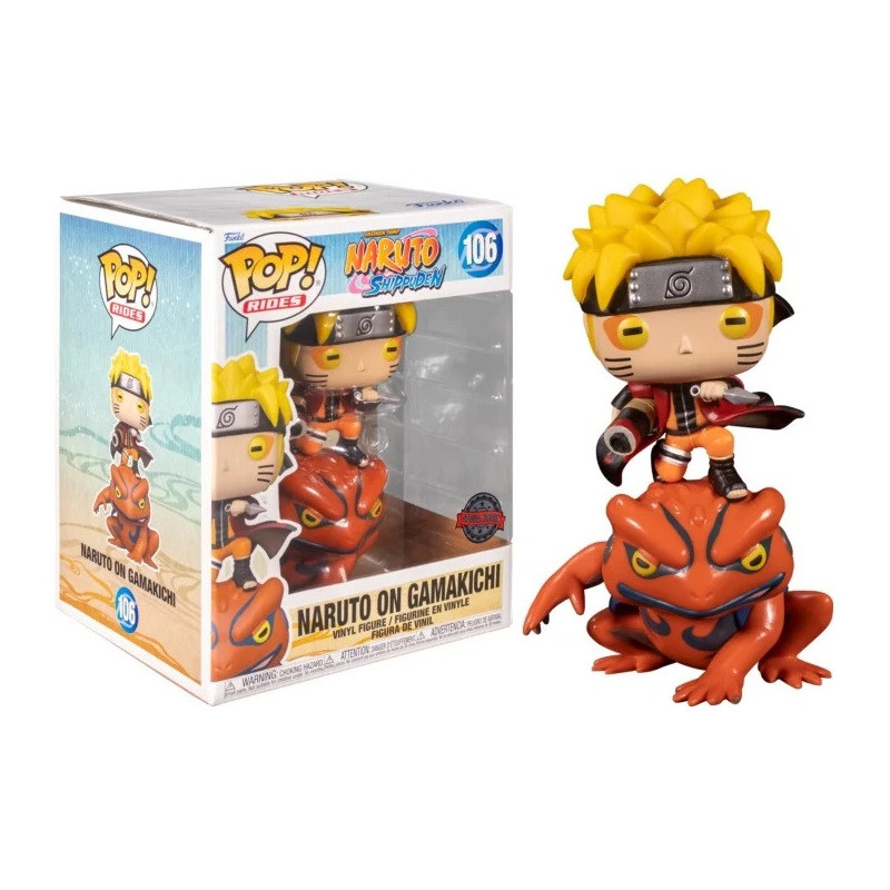 Naruto Shippuden - Pop! Rides - Naruto on Gamakichi n°106