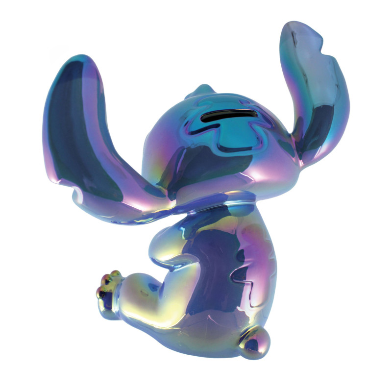 ÉTÉ 2024 : Disney : Lilo & Stitch - Showcase - Figurine Tirelire Stitch iridescente