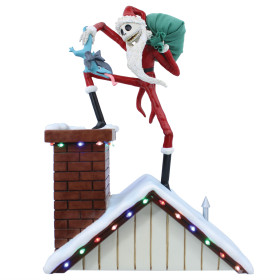 Nightmare Before Christmas - Showcase - Statue Santa Jack Cheminée