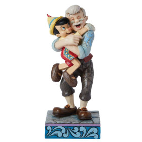 Disney : Pinocchio - Traditions - Statue Gepetto & Pinocchio