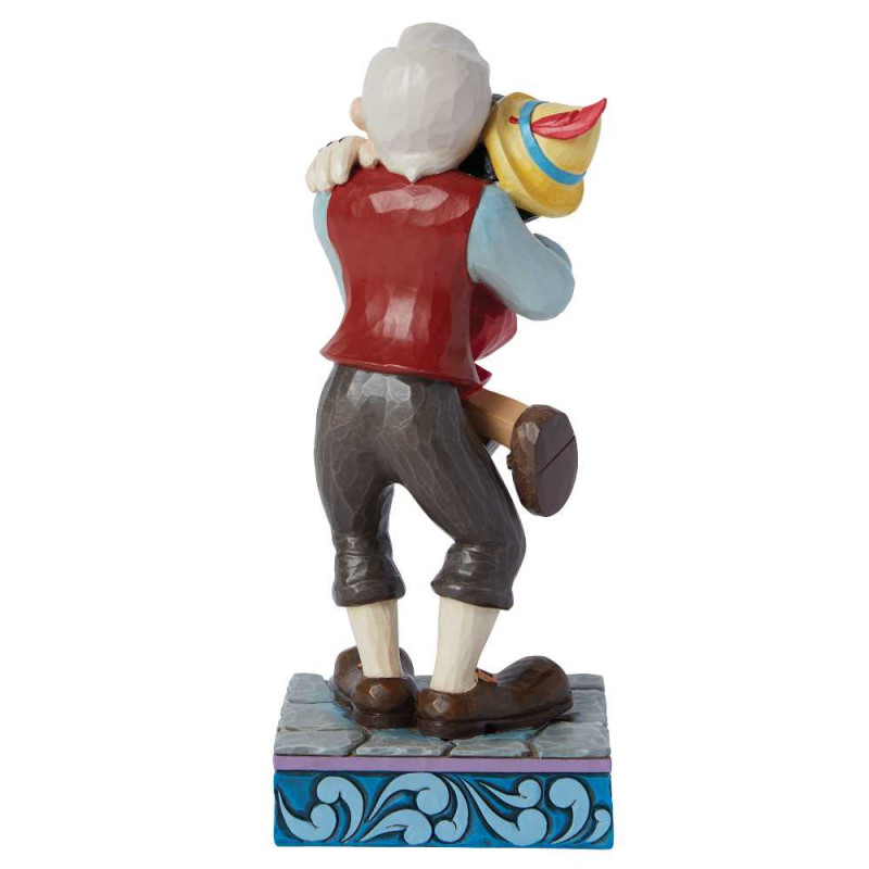 NOVEMBRE 2024 : Disney : Pinocchio - Traditions - Statue Gepetto & Pinocchio