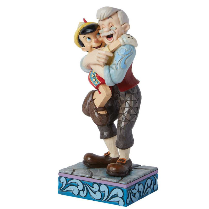 NOVEMBRE 2024 : Disney : Pinocchio - Traditions - Statue Gepetto & Pinocchio