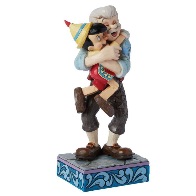 Disney : Pinocchio - Traditions - Statue Gepetto & Pinocchio