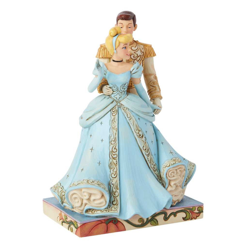 OCTOBRE 2024 : Disney : Cendrillon - Traditions - Statue Cendrillon & Prince Charmant