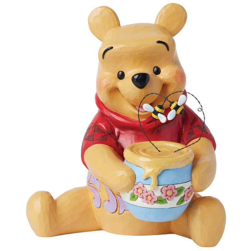 Disney : Winnie l'Ourson - Traditions - Statue Big Winnie et Pot De Miel