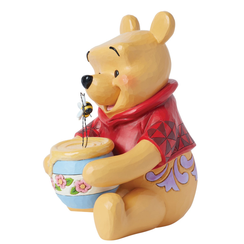 Disney : Winnie l'Ourson - Traditions - Statue Big Winnie et Pot De Miel