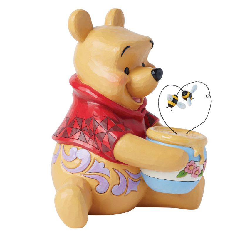 Disney : Winnie l'Ourson - Traditions - Statue Big Winnie et Pot De Miel