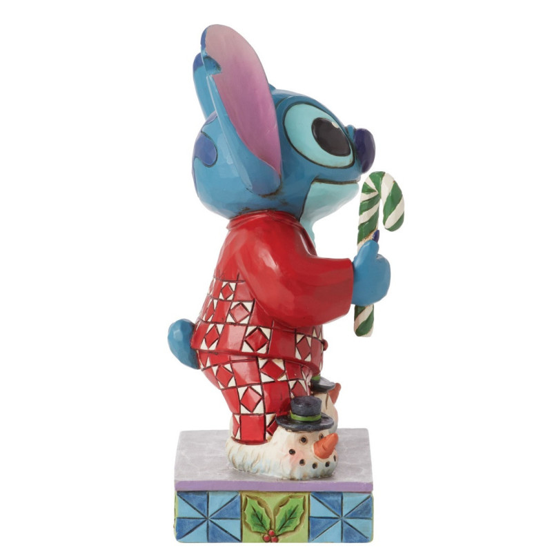 Disney : Lilo & Stitch - Traditions - Statue figurine Christmas PJ's Stitch