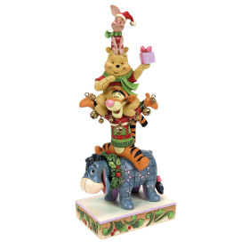 Disney : Winnie l'Ourson - Traditions - Statue Stacked Pooh & Friends