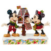 Disney - Traditions - Statue Mickey & Minnie Christmas Letters