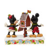 Disney - Traditions - Statue Mickey & Minnie Christmas Letters